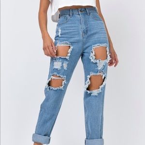 Princess Polly Lazulli Jeans Denim